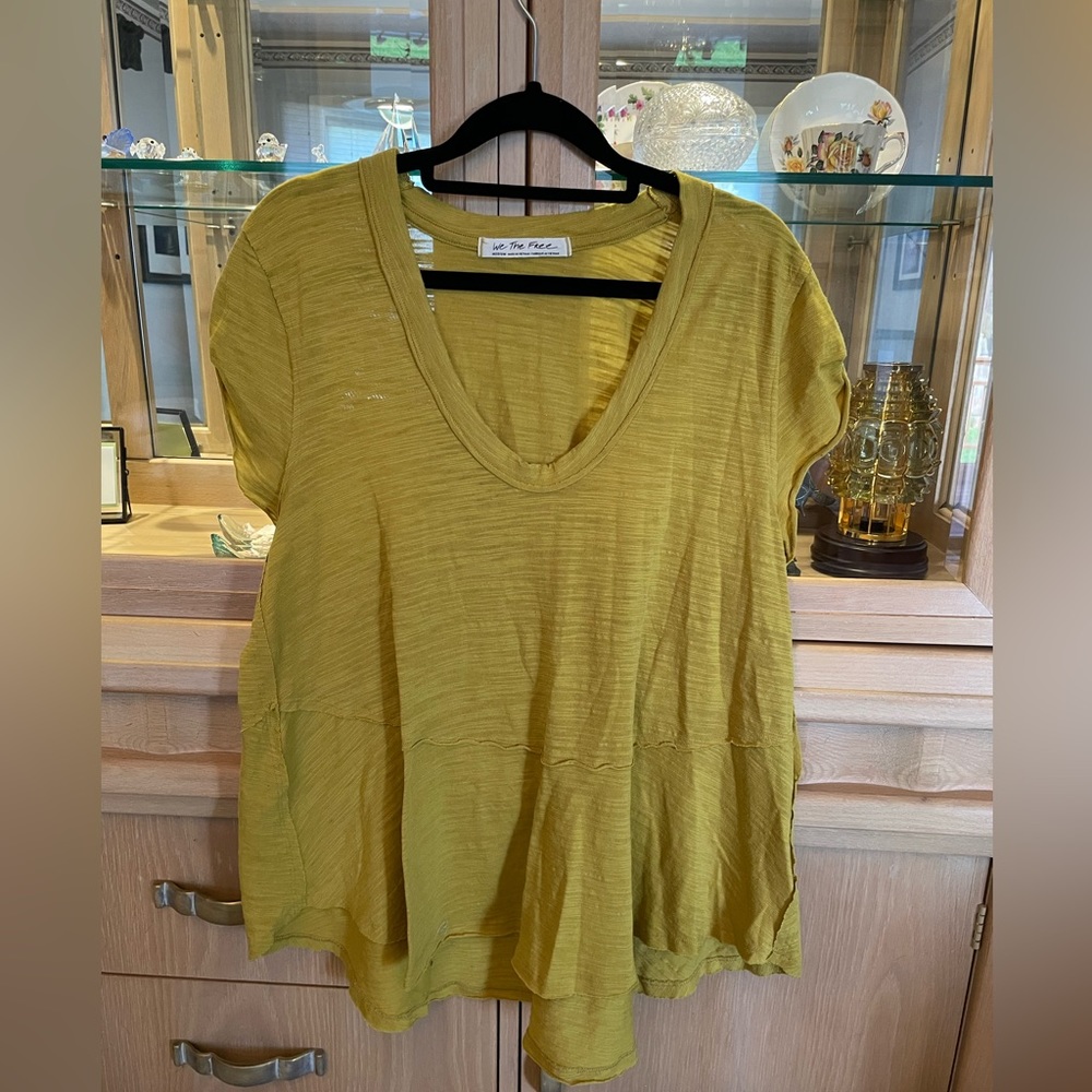 Free People Getaway with Me Tunic (Mustard)